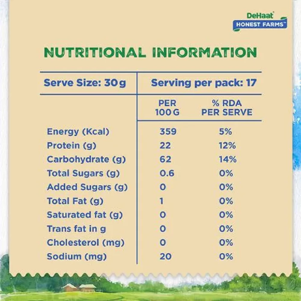 Dehaat Honest Farms Unpolished Toor Dal-Arhar Dal - Pesticide Free, 500 g-5.webp